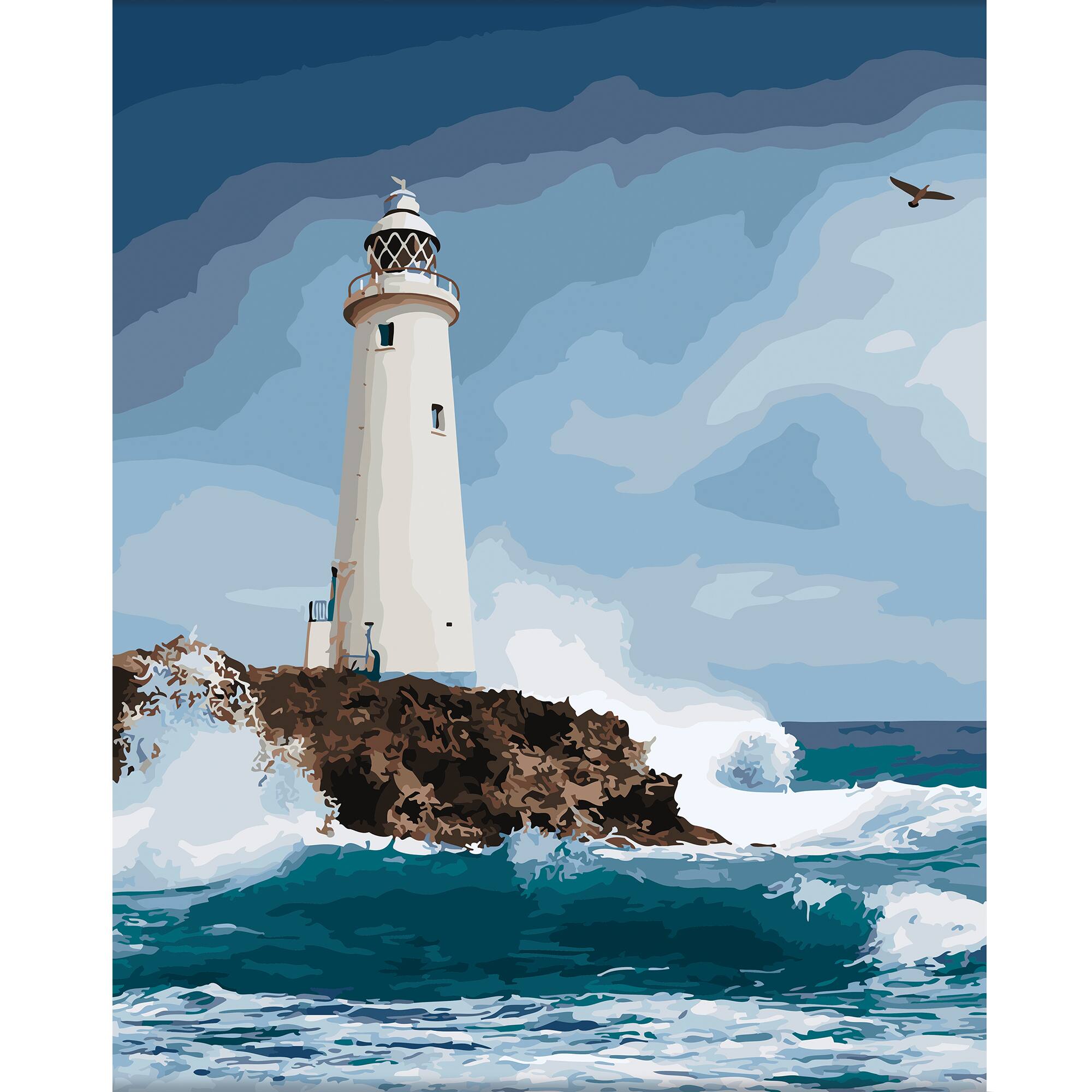 12 Pack: Lighthouse Paint-by-Number Kit by Artist's Loft™ Necessities™